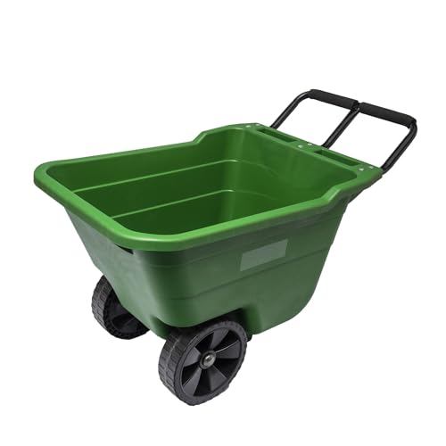 Gartenwagen mit Rädern und 90L Behälter von WERKA PRO