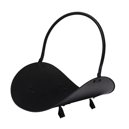 Brennholzlager aus schwarzem Stahl WERKA PRO 48 cm von WERKA PRO