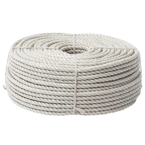 Beige Schnur 100 Meter WERKA PRO Ø 8 mm (Widerstand ± 1000 kg) von WERKA PRO