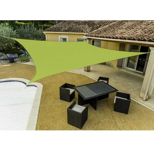 WERKA PRO Rechteckiges grün-anisfarbiges Sonnenschutznetz 3 x 4 m von WERKA PRO