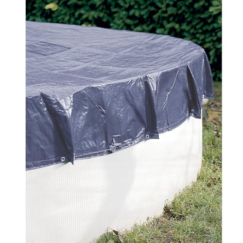 WERKA PRO Abdeckplane, rund, Ø 6 m, für Pool, Ø 5,4 m, Marineblau von WERKA PRO