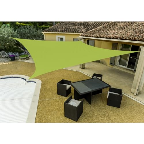 WERKA PRO Viereckiges Schattennetz grün Anis 5 x 5 m von WERKA PRO
