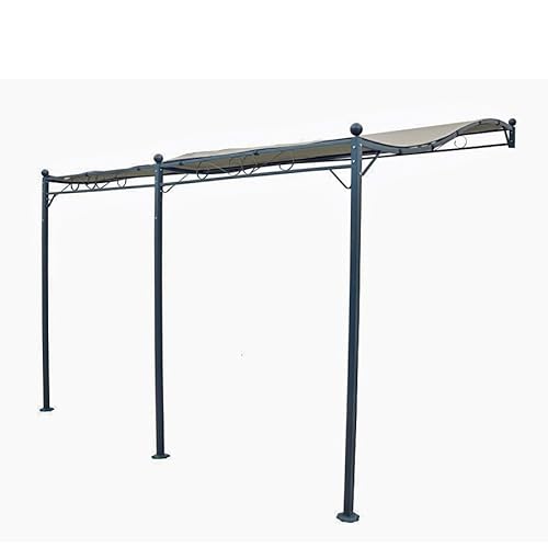 WERKA PRO Wand-Pergola aus Epoxidstahl 3 x 4 m von WERKA PRO
