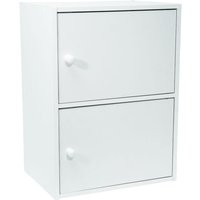 Weißes Möbel mit Türen WERKA PRO 2 Türen (54 x 40 x 29 cm) von WERKA PRO