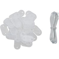 Befestigungskit für Sichtschutz und Jalousien Befestigungskit für Sichtschutz und Jalousien von WERKA PRO