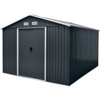Werka Pro - Gartenhaus aus Metall 11,8m2 3,67 x 3,22 x h2,17m von WERKA PRO