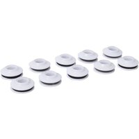 Werka Pro - Packung mit 10 selbstlochartigen Ösen für Planen Weiß von RIBIMEX
