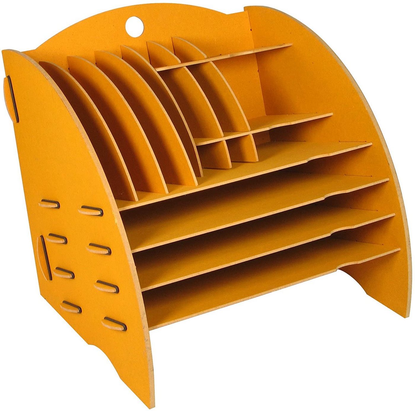 WERKHAUS® Aufbewahrungsbox Werkhaus Ablage Big Organizer Gelb Briefablage Stiftehalter von WERKHAUS®