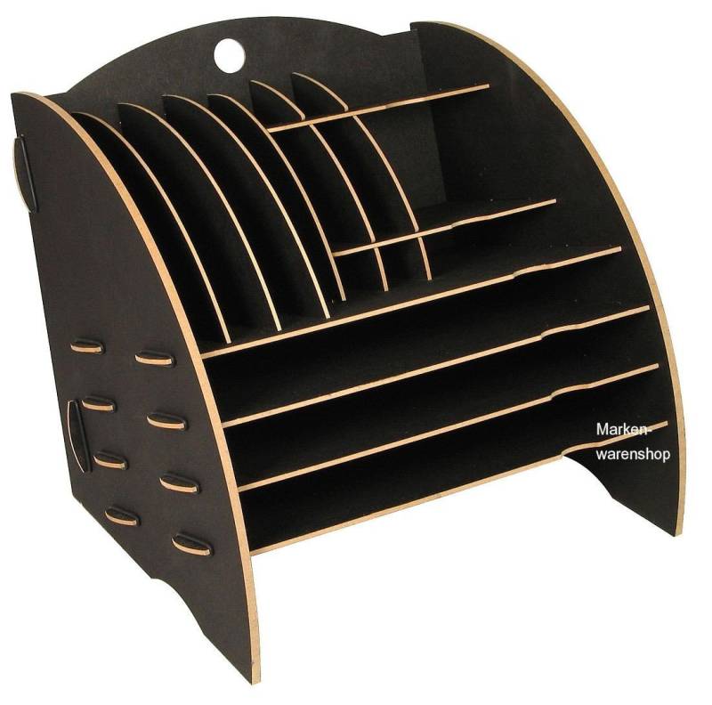 WERKHAUS® Aufbewahrungsbox Werkhaus - Ablage Big Organizer Grau Briefablage Stiftehalter von WERKHAUS®
