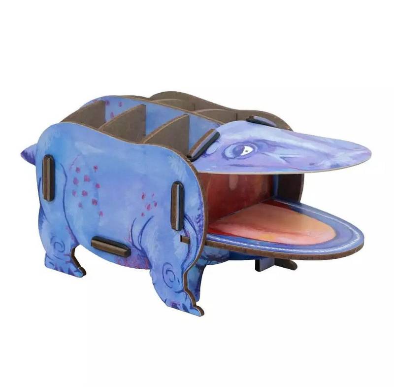 WERKHAUS® Aufbewahrungsbox Werkhaus Stiftebox "Dino Stenokranio Boldi" WE2068 Stiftehalter von WERKHAUS®