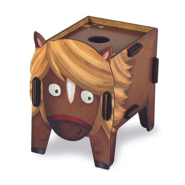 WERKHAUS Spardose Vierbeiner - Pony aus Holz von WERKHAUS