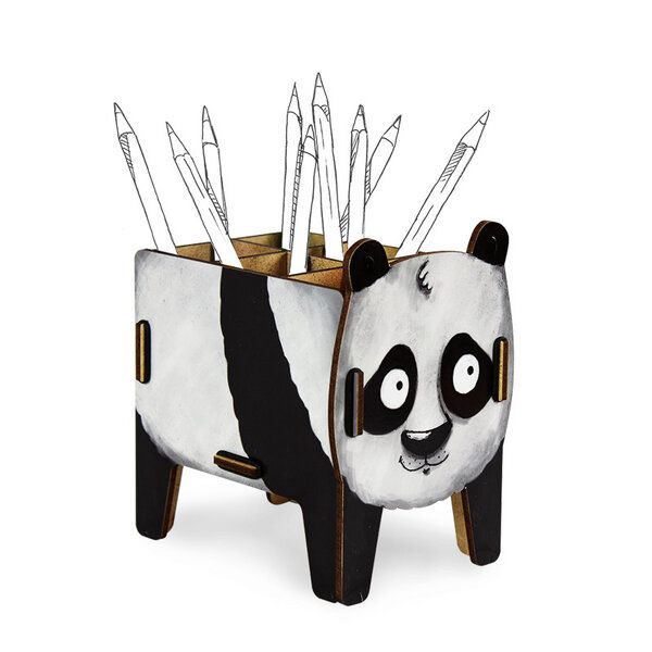 WERKHAUS Stiftebox Panda von WERKHAUS