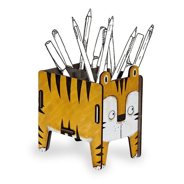 WERKHAUS Stiftebox Tiger von WERKHAUS