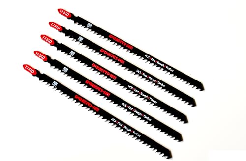 Profi Stichsägeblätter 5er Set T744D 180mm – Extra lange Klingen für präzise Holzschnitte, kompatibel mit BOSCH, METABO, MAKITA & T-Schaft Stichsägen Profi Stichsägeblätter 5er Set T744D 180mm – Extra lange Klingen für präzise Holzschnitte, kompatibel mit BOSCH, METABO, MAKITA & T-Schaft Stichsägen von WERKON