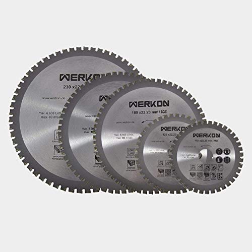 WERKON Profi Multisägeblatt 210 x 30 mm 60Z Universalsägeblatt Kreissägeblatt für Holz, Metall, Kunststoff, Stein WERKON Profi Multisägeblatt 210 x 30 mm 60Z Universalsägeblatt Kreissägeblatt für Holz, Metall, Kunststoff, Stein von WERKON