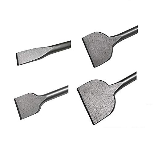 WERKON SDS Plus Meißel Set 250 mm 4 tlg 20, 40, 60, 75 mm Spatmeißel Breitmeißel Flachmeißel WERKON SDS Plus Meißel Set 250 mm 4 tlg 20, 40, 60, 75 mm Spatmeißel Breitmeißel Flachmeißel von WERKON