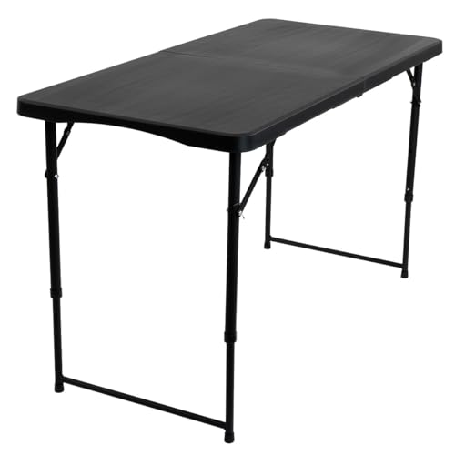 WERKSTAR Klapptisch Gartentisch Balkontisch Beistelltisch Campingtisch Garten Terrasse Camping Buffettisch Partytisch faltbar klappbar 60x120cm tragbar von WERKSTAR
