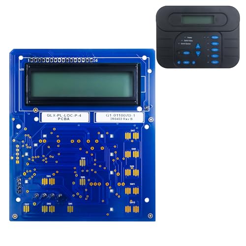 WERLAHO GLX-PL-LOC-P-4 Lokale Anzeigetafel, Ersatz für Hayward PL-P-4 Goldline Pro Logic Automation für Hayward Aqua Plus Pro Logic Control Panel, AQL-P-4-CUL von WERLAHO