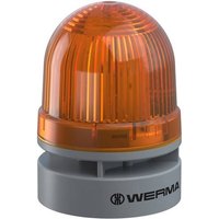 Werma Signaltechnik Signalleuchte Mini TwinLIGHT Combi 24VAC/DC YE 460.310.75 Gelb 24 V/DC 95 dB von WERMA SIGNALTECHNIK