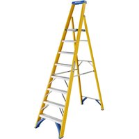 Werner GFK Kunststoff Stufenstehleiter 8 Stufen Werner GFK Kunststoff Stufenstehleiter 8 Stufen von WERNER
