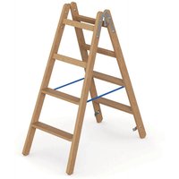 Werner Holz Stufenstehleiter zweiseitig begehbar 2x4 Stufen von WERNER