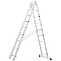 Werner Mehrzweckleiter 2x9 Sprossen Werner Mehrzweckleiter 2x9 Sprossen von WERNER