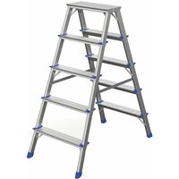 Werner Stufenstehleiter zweiseitig begehbar 2x5 Stufen Werner Stufenstehleiter zweiseitig begehbar 2x5 Stufen von WERNER