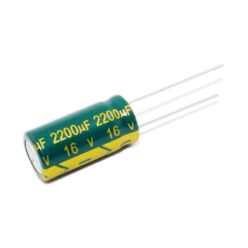 100PCS 2200UF 16V 16V2200UF Aluminum Electrolytic Capacitor high-frequency 10X20MM WERQKJXCZ von WERQKJXCZ