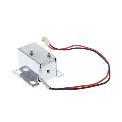 12V/0.4 A Electromagnetic Solenoid Lock Safe Small Size Easy to Install for Electirc Lock Cabinet Door Drawer Lock W3JD WERQKJXCZ 12V/0.4 A Electromagnetic Solenoid Lock Safe Small Size Easy to Install for Electirc Lock Cabinet Door Drawer Lock W3JD WERQKJXCZ von WERQKJXCZ