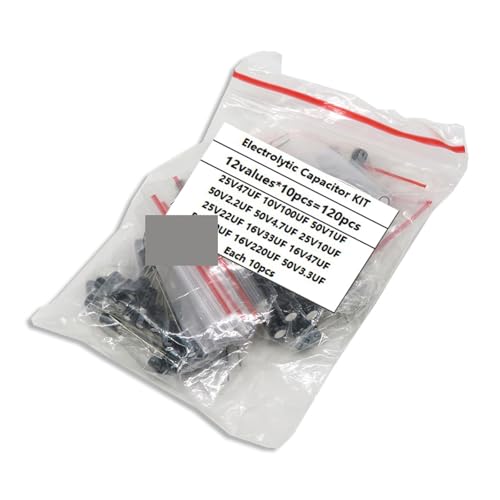 12valuesX10pcs=120pcs Aluminum electrolytic capacitor component diy assortment kit WERQKJXCZ 12valuesX10pcs=120pcs Aluminum electrolytic capacitor component diy assortment kit WERQKJXCZ von WERQKJXCZ
