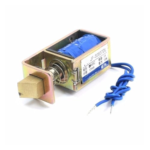 JF-0837DL DC 6V 10mm 15N Open Frame Door Lock Magnet Solenoid Electromagnet WERQKJXCZ von WERQKJXCZ