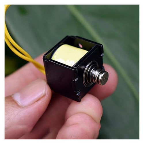 Push-pull Solenoid Electromagnet DC 12V 15V 24V 3.5MM Stroke Metal Frame Electromagnet WERQKJXCZ von WERQKJXCZ