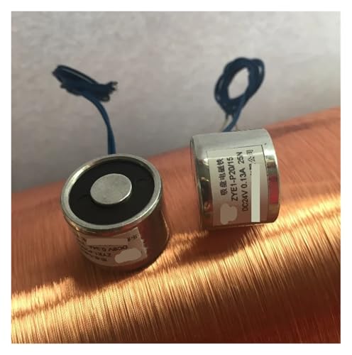 Suction cup type DC electromagnet electromagnetic chuck ZYE1-P20/15 Suction 2.5 kg DC12V WERQKJXCZ von WERQKJXCZ