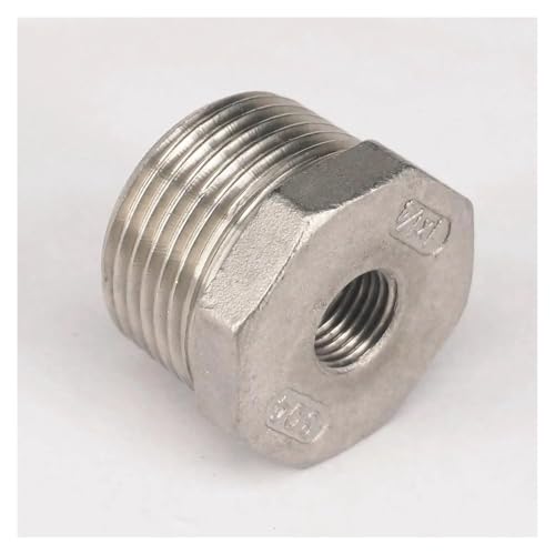 WERQKJXCZ 1" BSP Male to 1/4" BSP Female 304 Stainless Steel Reducer Reducing Bush Adapter Fitting WERQKJXCZ 1" BSP Male to 1/4" BSP Female 304 Stainless Steel Reducer Reducing Bush Adapter Fitting von WERQKJXCZ