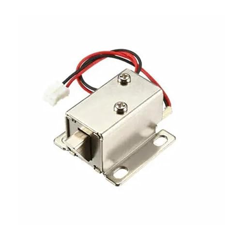 WERQKJXCZ 1pc DC 6V 1A 6mm Electromagnetic Solenoid Lock Assembly Tongue Down Door Lock von WERQKJXCZ