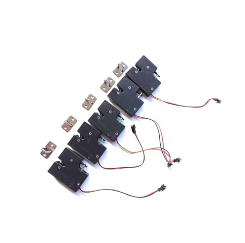 WERQKJXCZ 5pcs 12V Lock Electromagnetic Lock for Door Cabinet Drawer Tool, Lock Assembly von WERQKJXCZ