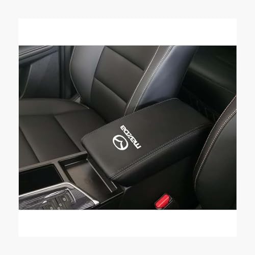 WERTYUV Auto Armlehnenschutz, für Mazda CX-30 2019-2024 Kratzschutz Anti-Rutsch wasserdichte Auto Mittelkonsole Pad Müdigkeit lindern,C-Black von WERTYUV