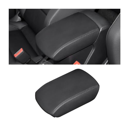 WERTYUV Auto Armlehnenschutz, für Renault Kadjar Kratzschutz Anti-Rutsch wasserdichte Auto Mittelkonsole Pad Müdigkeit lindern,B-Black von WERTYUV