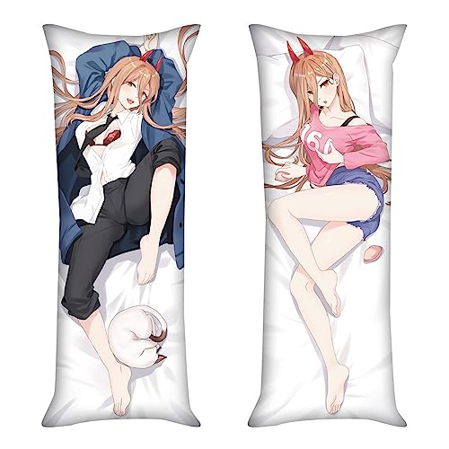 Chains-aw Man Anime Kissenbezug, Dekokissen Kissenhülle Bequemer Weiche, Gemütlich Soft Kissen Fall für Sofa Schlafzimmer Balkon-Multicolor 6||50x150cm von WERUN