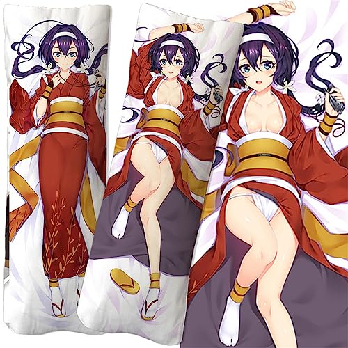 WERUN Bun-go STR-ay Dogs Kissenbezüge, Dekorative Seitenschläferkissen Bezug, Anime und Manga Fans Cosplay Zierkissen Bezüge-Multicolor 6||50 * 150cm von WERUN