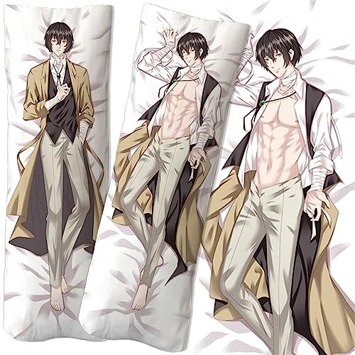 WERUN Bun-go STR-ay Dogs Kissenbezüge, Dekorative Seitenschläferkissen Bezug, Anime und Manga Fans Cosplay Zierkissen Bezüge-Multicolor 8||50 * 180cm WERUN Bun-go STR-ay Dogs Kissenbezüge, Dekorative Seitenschläferkissen Bezug, Anime und Manga Fans Cosplay Zierkissen Bezüge-Multicolor 8||50 * 180cm von WERUN