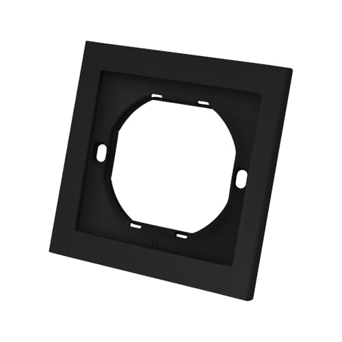 1 x schwarzer ABS-Rahmen für Schalter und Steckdose. WESA 1 x schwarzer ABS-Rahmen für Schalter und Steckdose. WESA von WESA