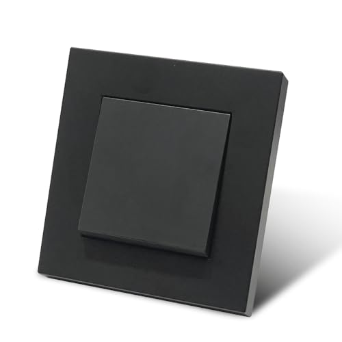 WESA Kipplichtschalter 1 Fach 1 Weg Mechanischer Wandschalter 86 mm Standardschalter 10 Amp 250 V von WESA