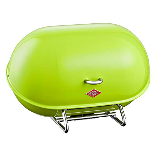 Wesco Single Breadboy Brotkasten, Stahlblech, Limegreen, 34x23x21cm von WESCO