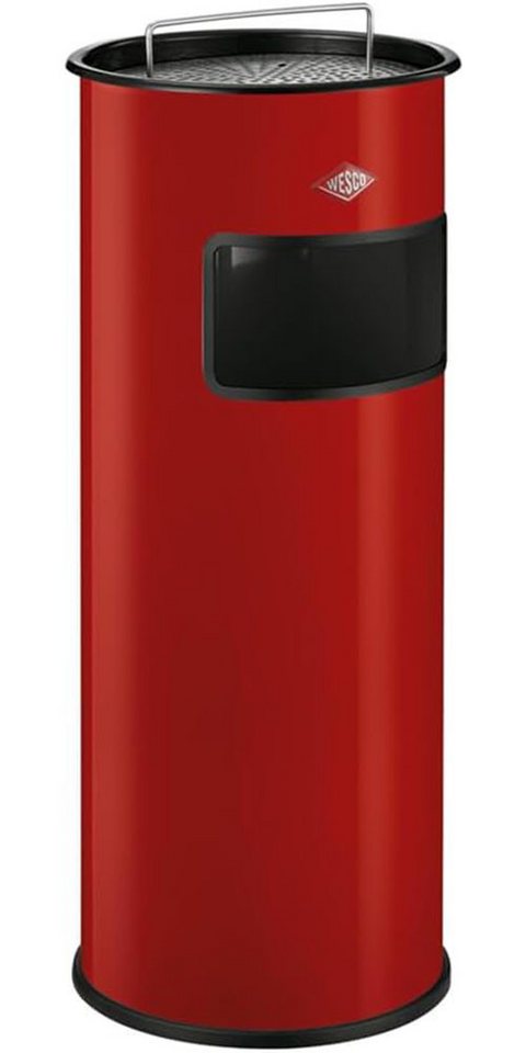 WESCO Aschenbecher, Standascher mit Sieb, 50 Liter von WESCO
