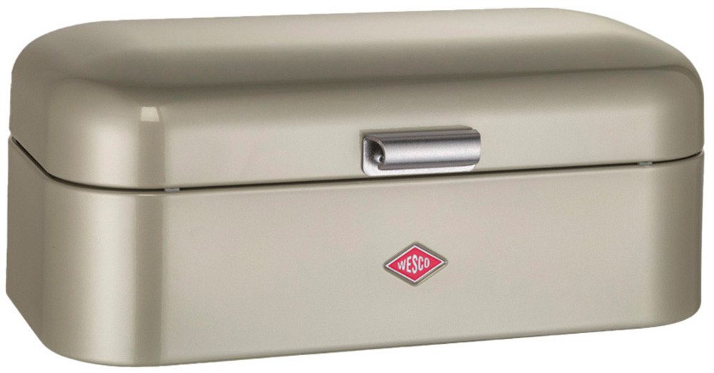 WESCO Brotkasten Grandy - Brotdose, Stahlblech, (1-tlg), Lüftungslöcher auf der Rückseite, Metallschaniere von WESCO