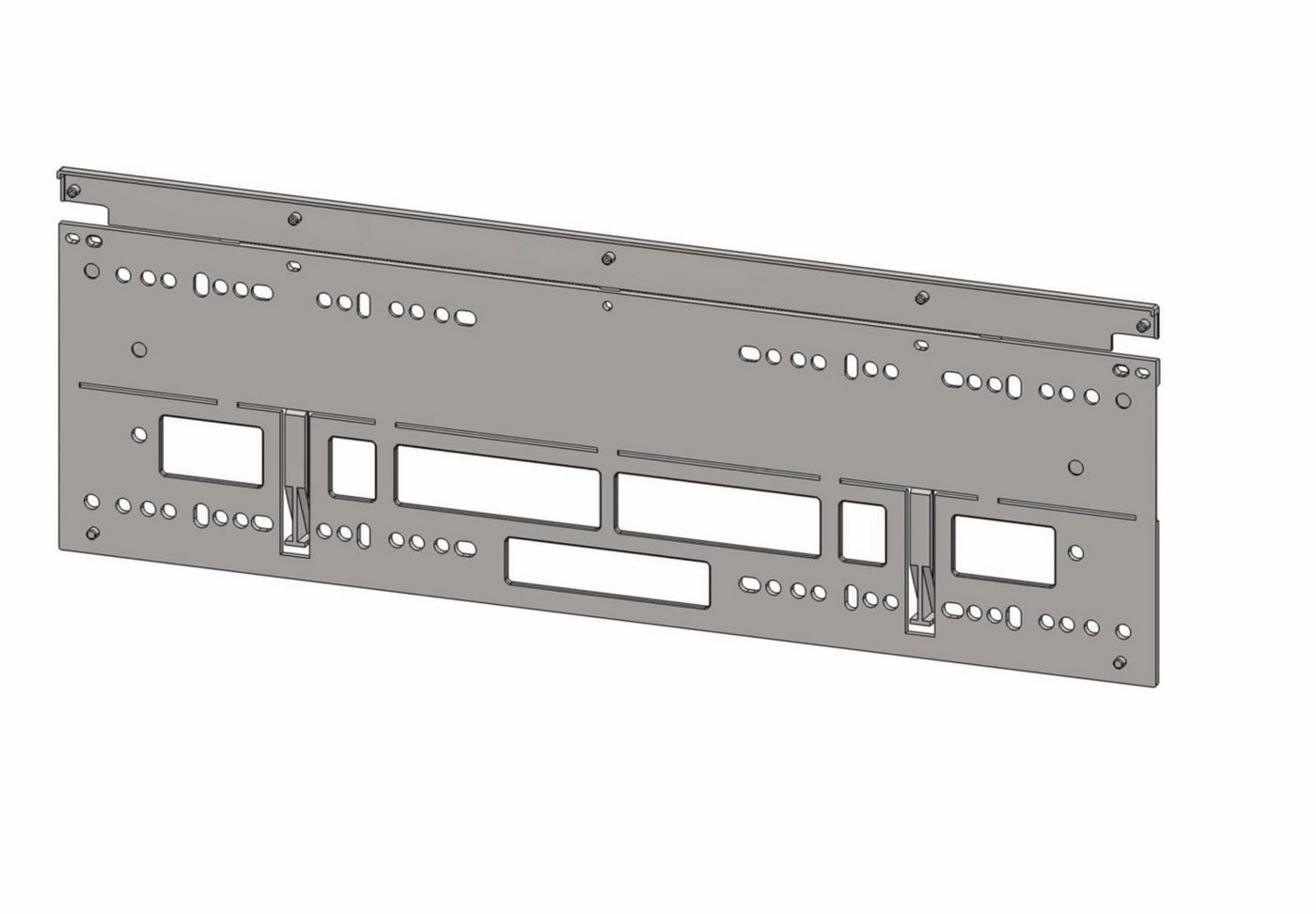 WESCO Einbaumülleimer Cox Base MP1 Montageplatte hellgrau von WESCO