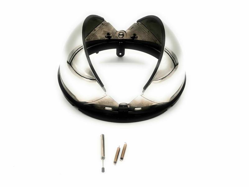 WESCO Einbaumülleimer WESCO® Halbschalenpaar Kickmaster® und Kickmaster® Maxi, Edelstahl von WESCO