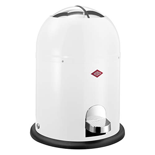 WESCO Mini Master Abfalleimer 6 L, Weiß, 26,4x26,4x36cm WESCO Mini Master Abfalleimer 6 L, Weiß, 26,4x26,4x36cm von WESCO