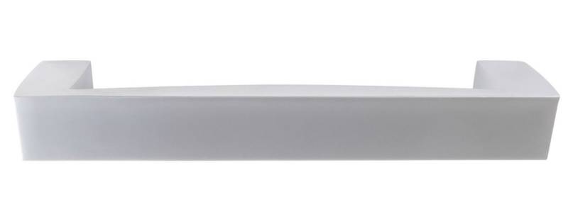 WESCO Möbelgriff Möbelgriff 179mm chrom matt Schubladengriff Küchengriff Schrankgriff T (1-St) von WESCO